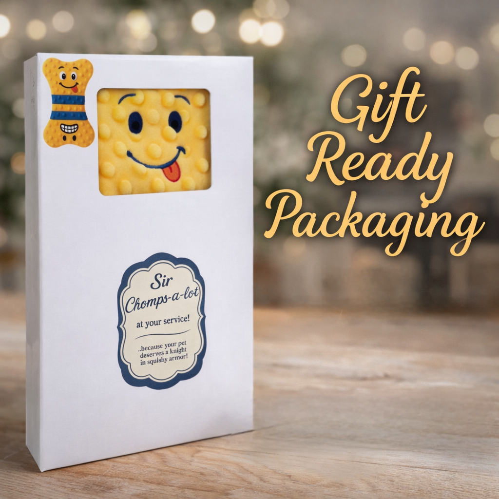 🦴 Sir Chomps-a-lot at your service! Big Squeak, Crunchy Crinkle, Endless Fun!