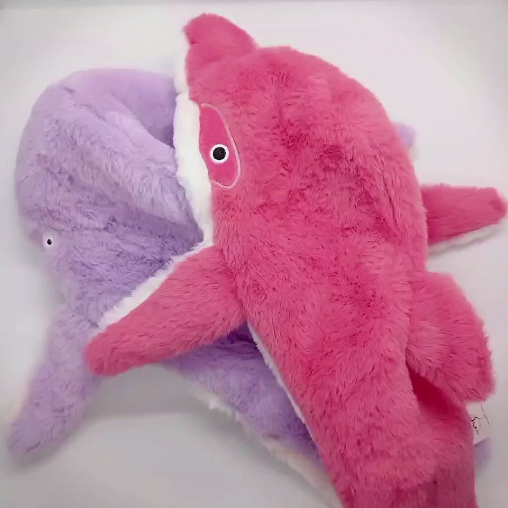Ocean Duo Pink - Colorful, squeaky, crinkly fun in a playful pair designed for nonstop entertainment